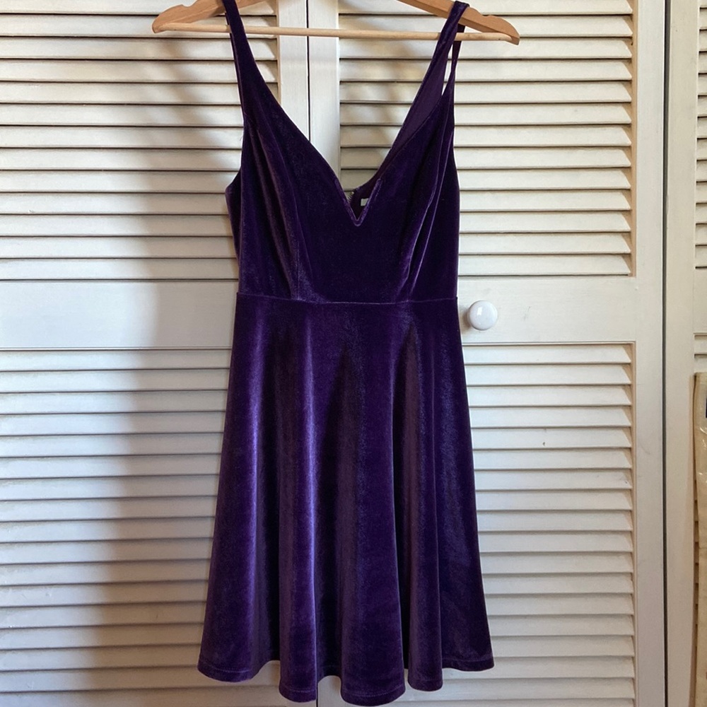 Cute purple urban outfitters dress
